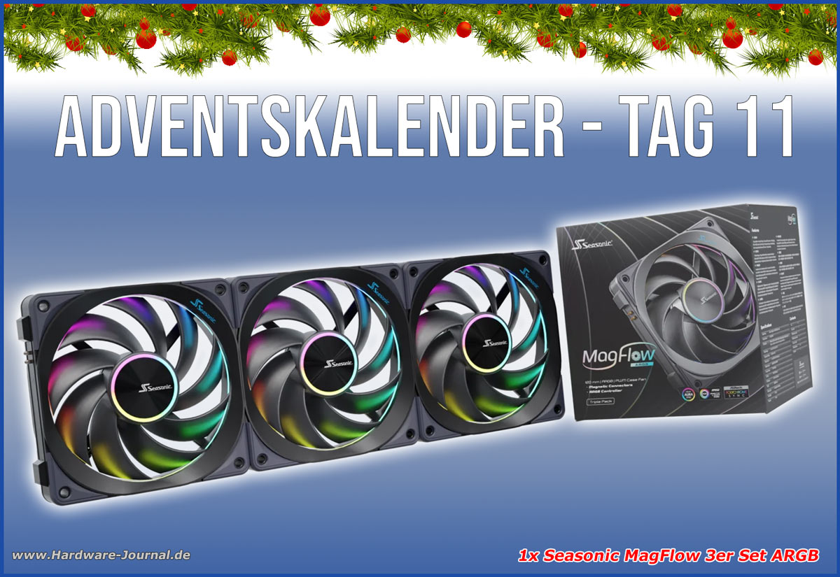 Tag 11 Seassonic Magflow ARGB Bundle