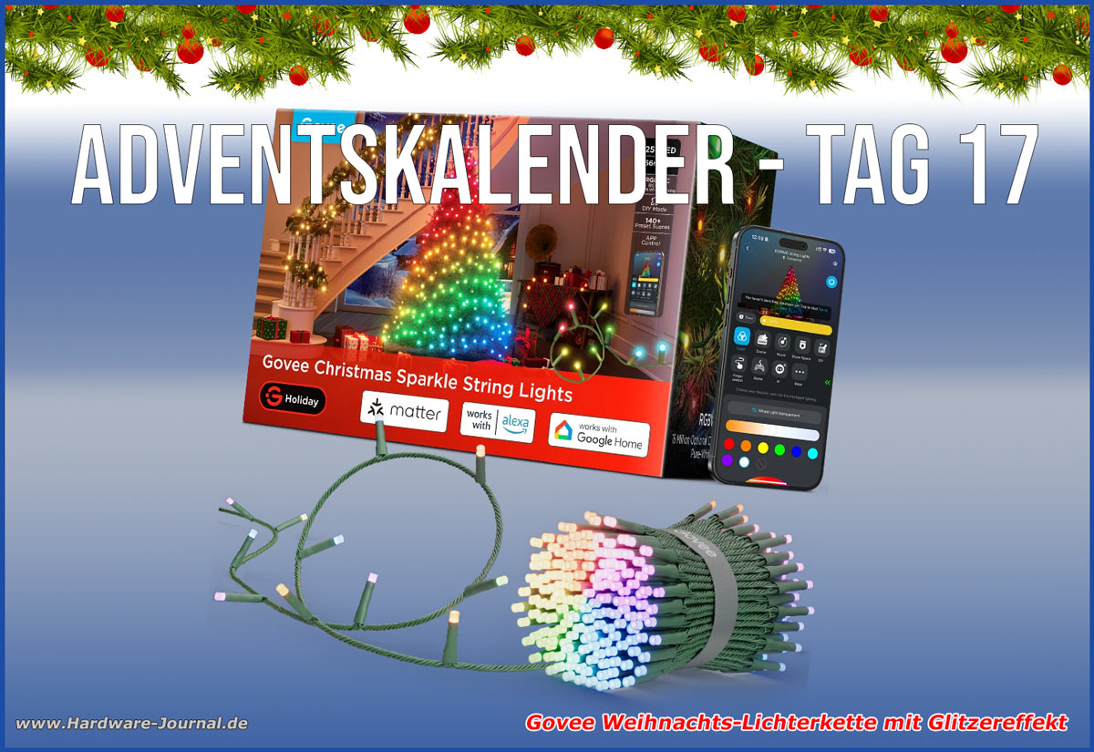 Tag 17 Govee Weihnachtslichterkette