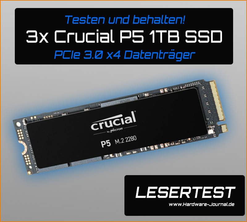 Crucial Lesertest P5 1TB