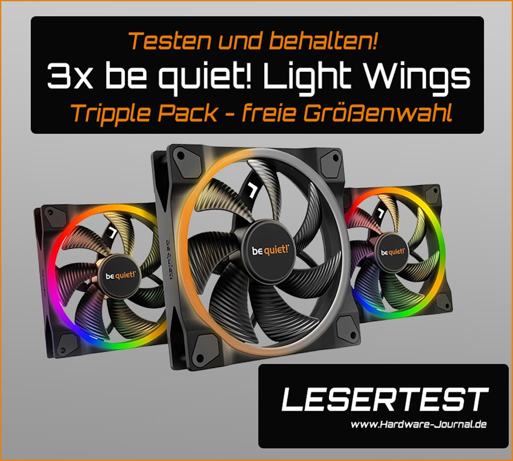 be quiet Lesertest Light Wings