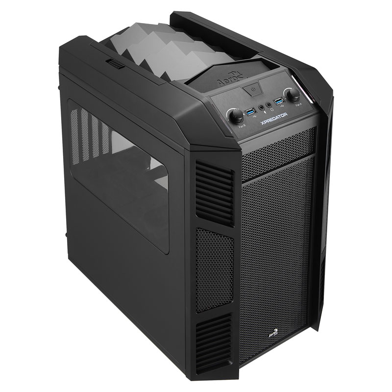 Aerocool Xpredator Cube Micro-ATX Gehäuse - schwarz 1