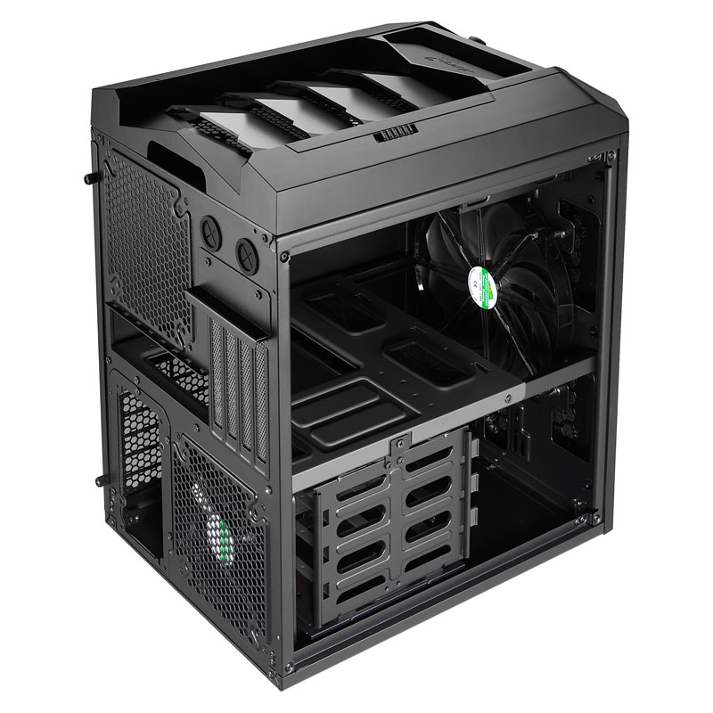 Aerocool Xpredator Cube Micro-ATX Gehäuse - schwarz 7