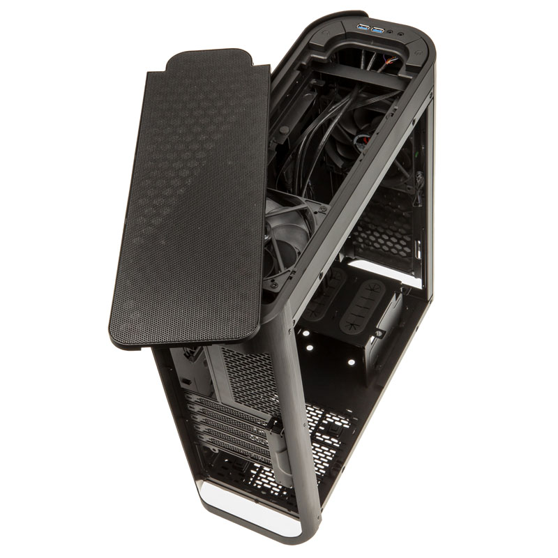 BitFenix Pandora Core Micro-ATX Gehäuse - schwarz 6