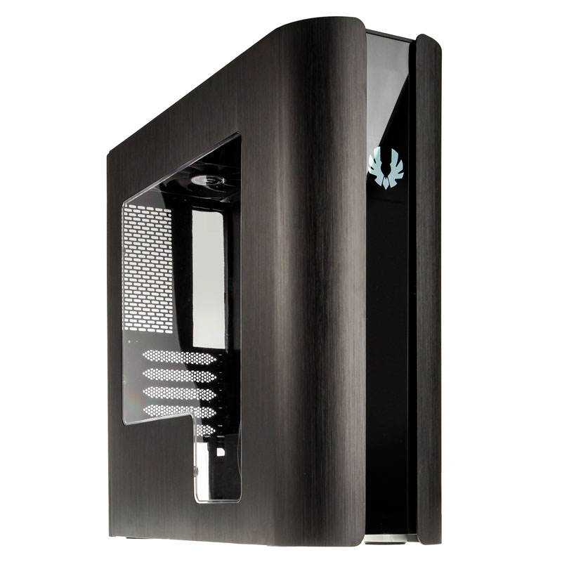 BitFenix Pandora Micro-ATX Gehäuse - schwarz Window 1