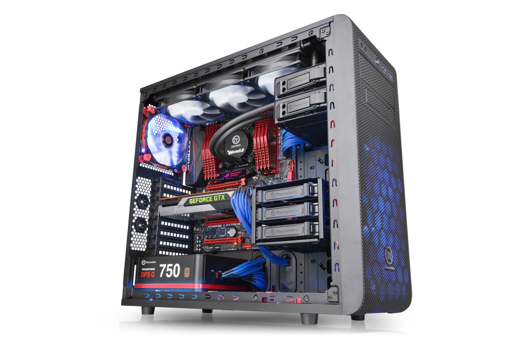 Thermaltake Core V31 delivers an outstanding cooling performance with AIO liquid cooling systems and air cooling units