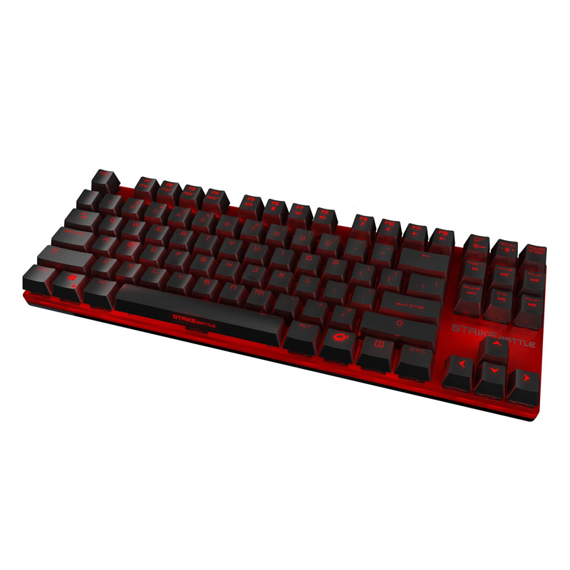 OZONE STRIKE BATTLE Tastatur MX Red schwarz rot 1