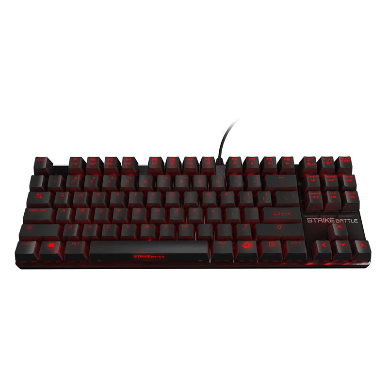OZONE STRIKE BATTLE Tastatur MX Red schwarz 2