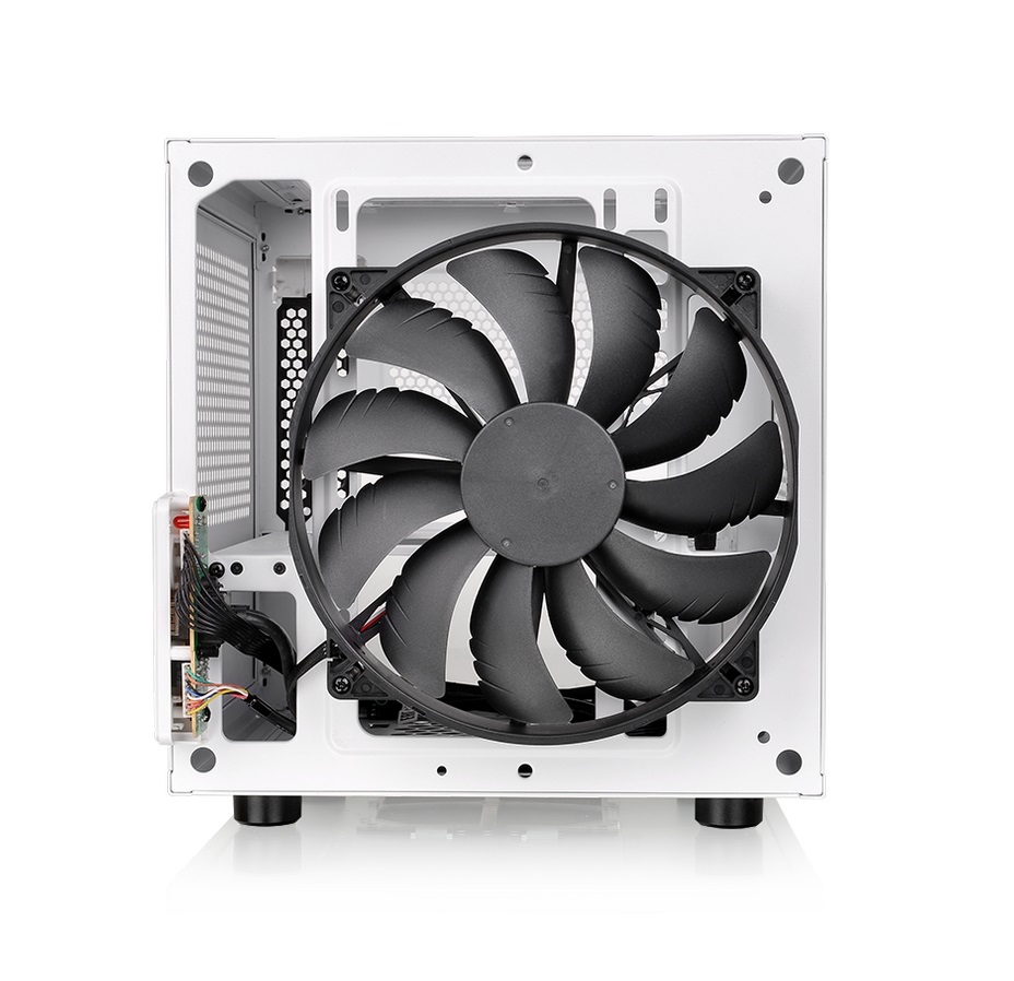 Thermaltake Core V1 Snow Mini ITX Chassis advanced ventilation