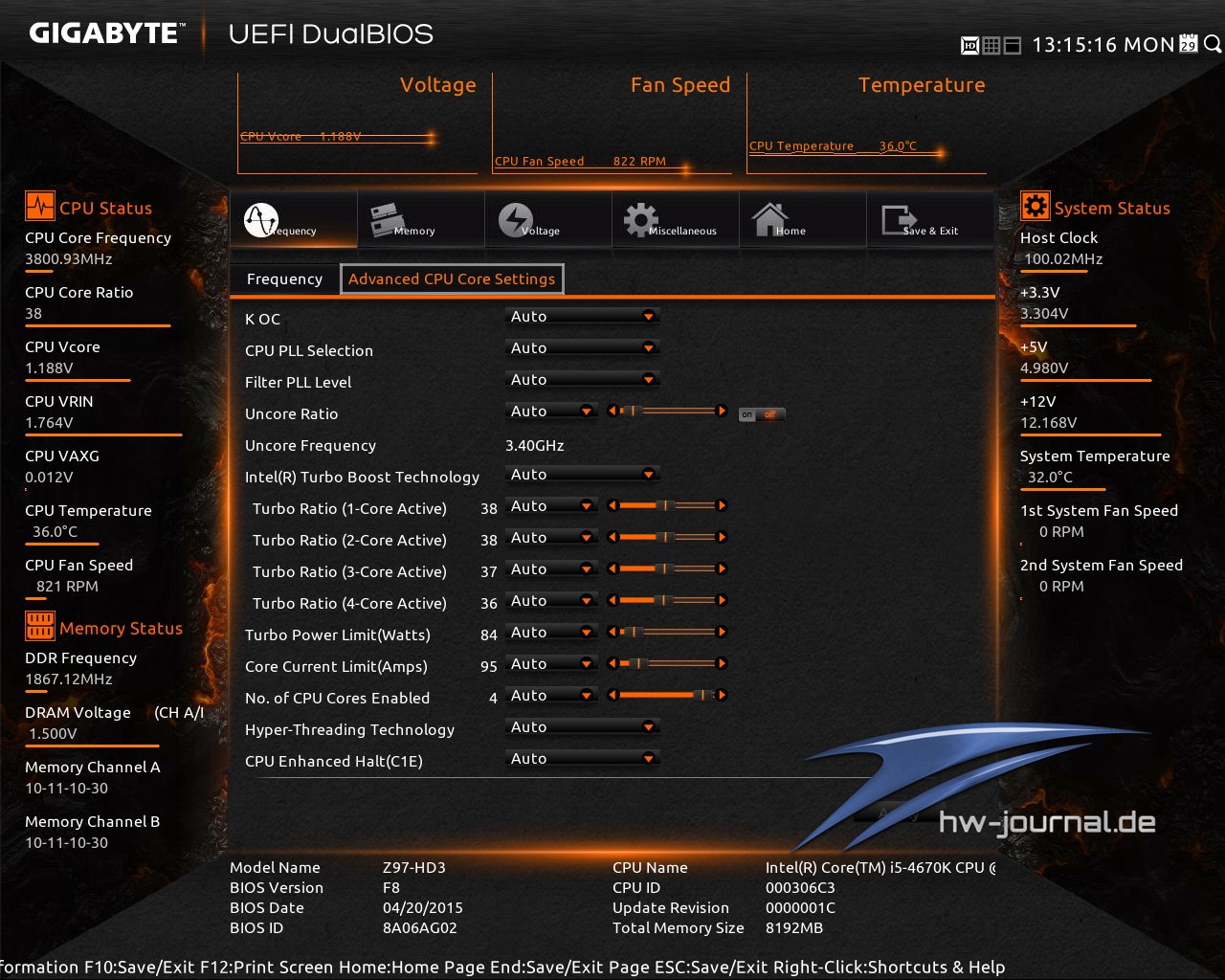 Gigabyte Z97 HD3 Bios 3
