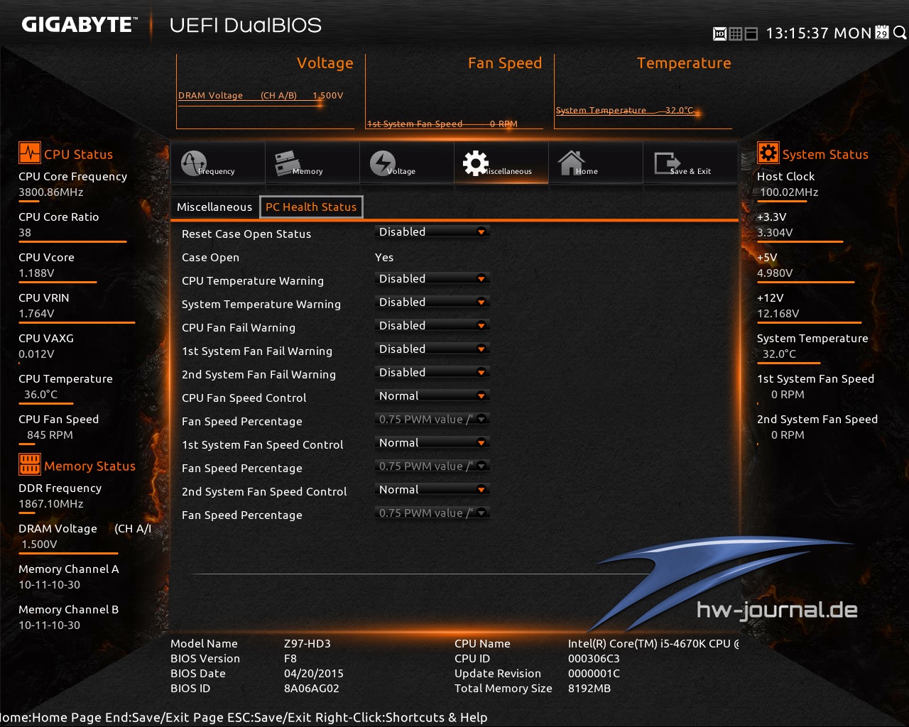 Gigabyte Z97 HD3 Bios 3