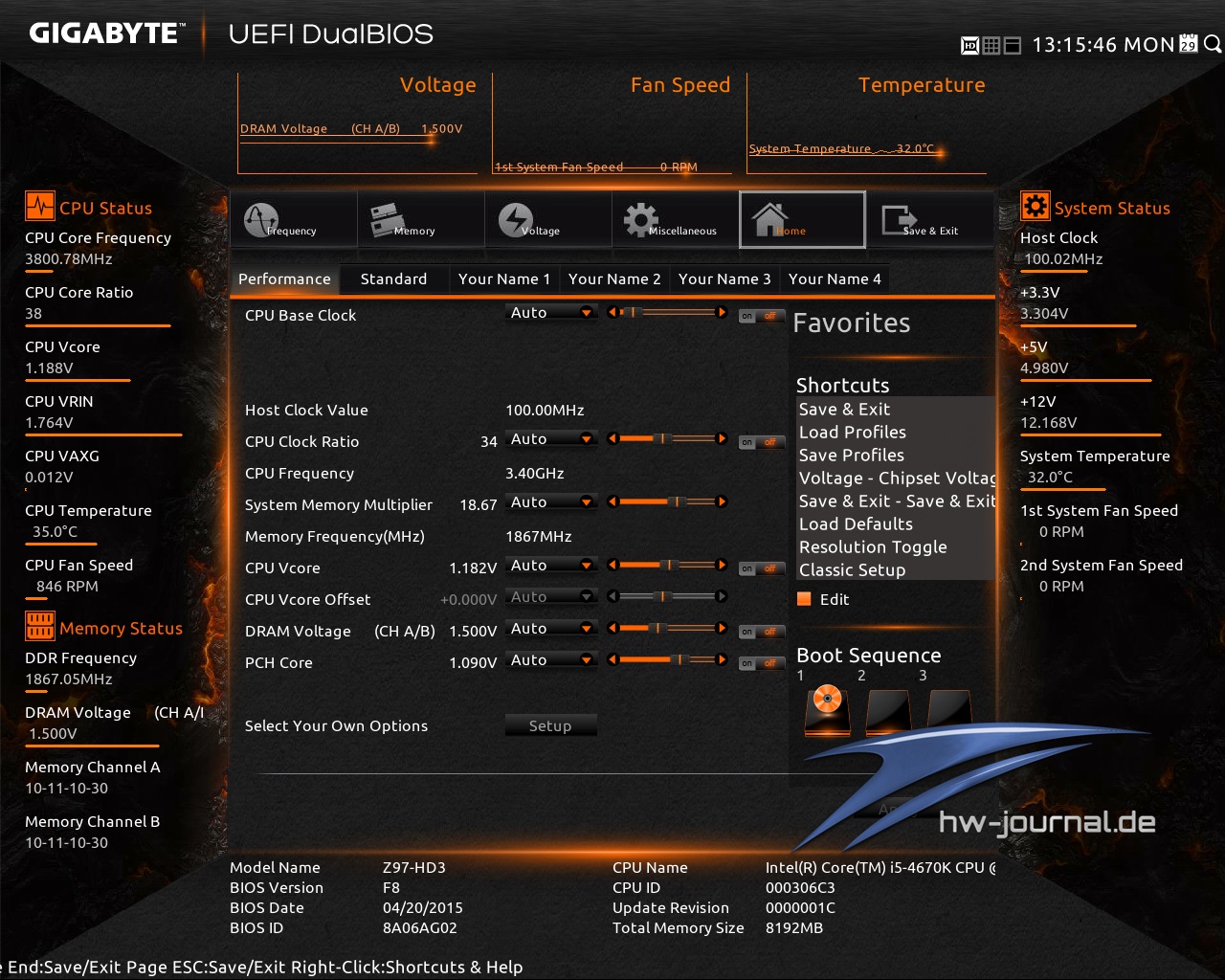 Gigabyte Z97 HD3 Bios 2