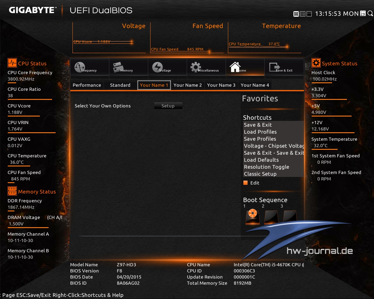 Gigabyte Z97 HD3 Bios 2