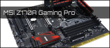 MSI Z170A Gaming Pro news