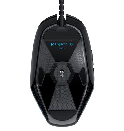 Logitech G303 Daedalus Apex unterseite