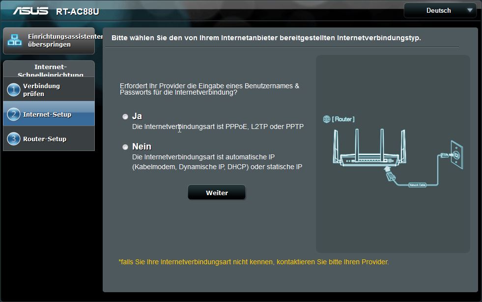 Asus RT AC88U Webinterface 02