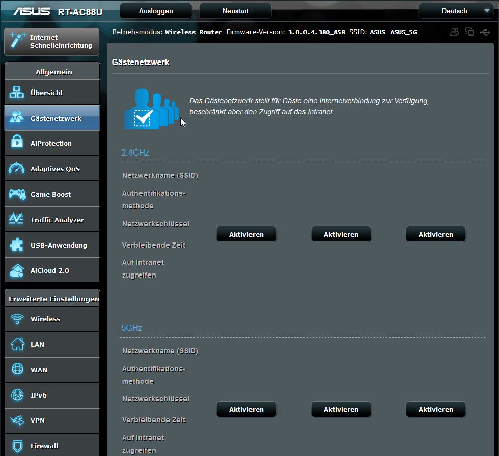 Asus RT AC88U Webinterface 05