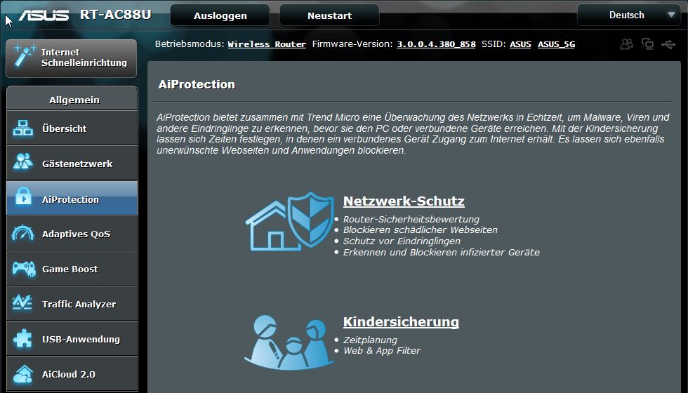 Asus RT AC88U Webinterface 06