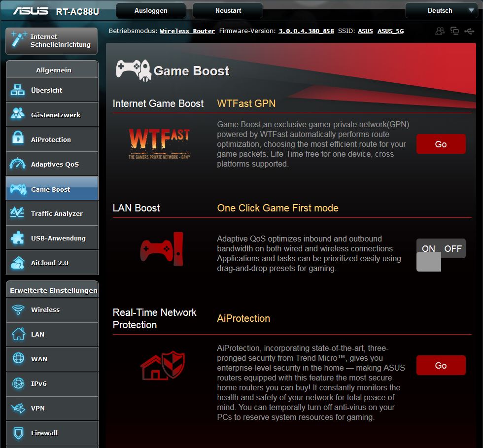 Asus RT AC88U Webinterface 08