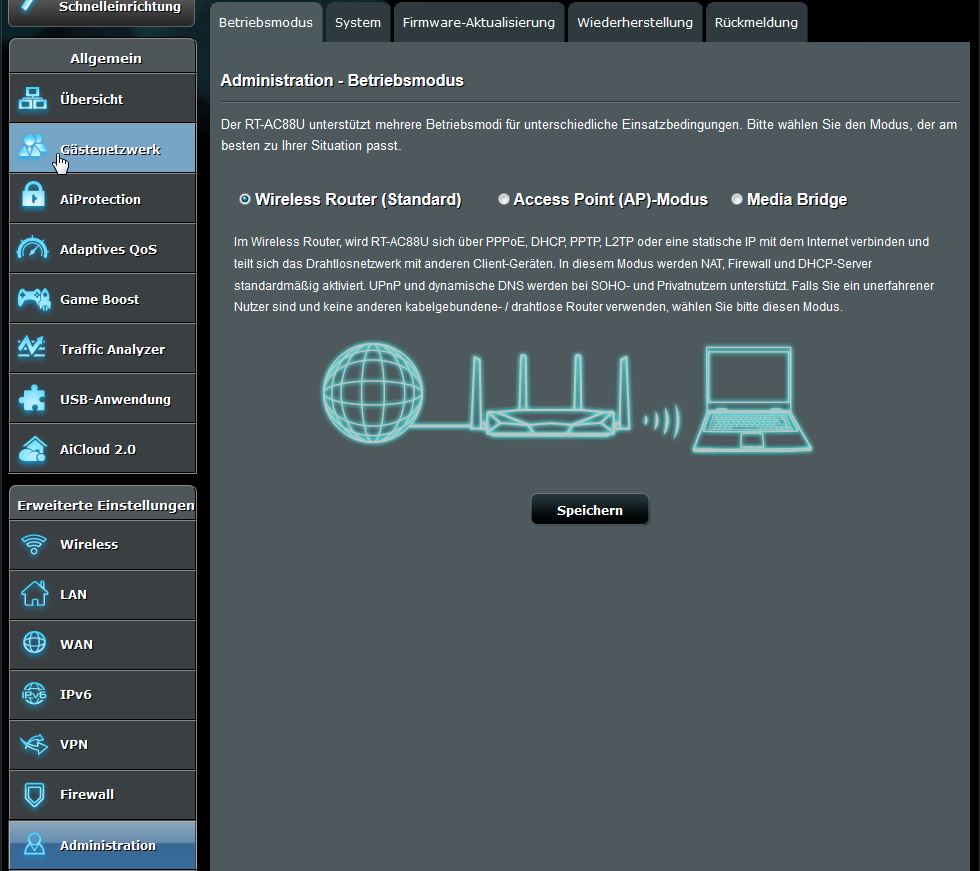 Asus RT AC88U Webinterface 19
