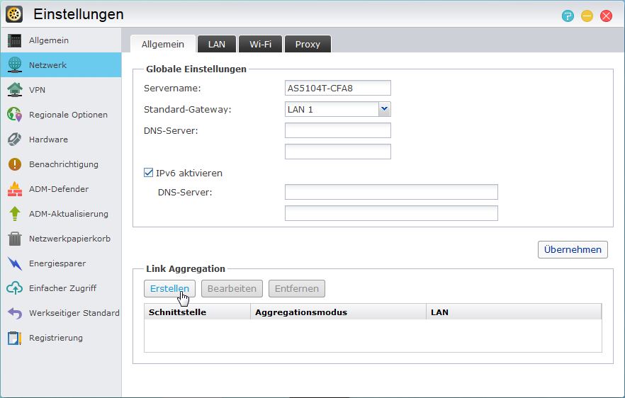 AS5104T Interface Einstellungen 15