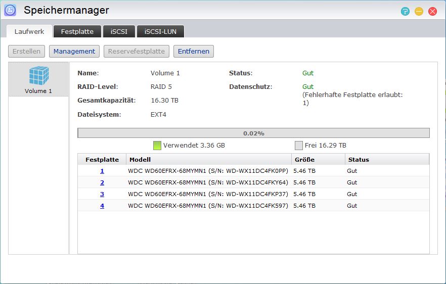 AS5104T Interface Speichermanager 17