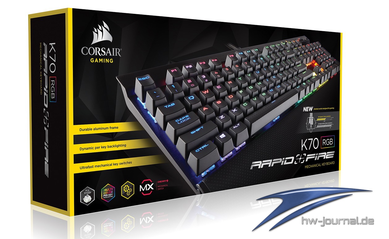 Corsair Gaming K70 RapidFire RGB 33