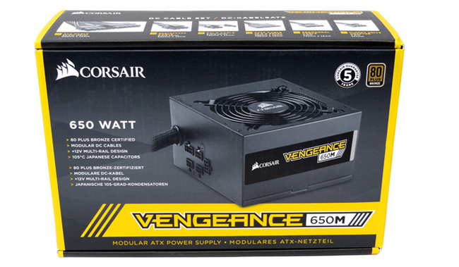 Corsair Vengeace 650M opener