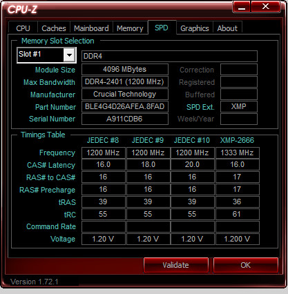 Crucial Ballisitx Elite DDR4 10