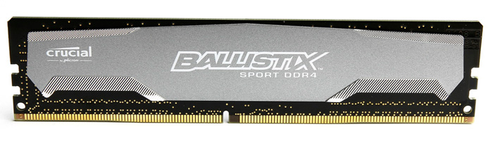 Crucial Ballistix Sport 16GB DDR4 Riegel 1