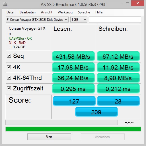 USB 3.0 AS SSD