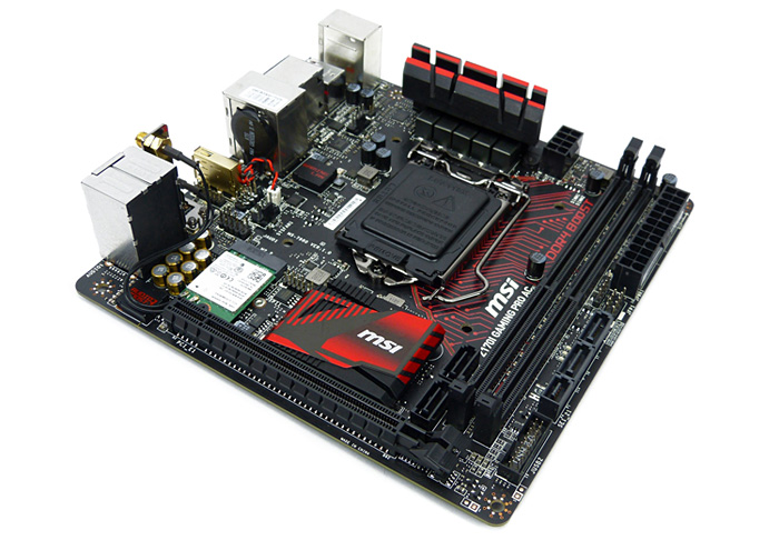 MSI Z170I Gaming Pro AC opener