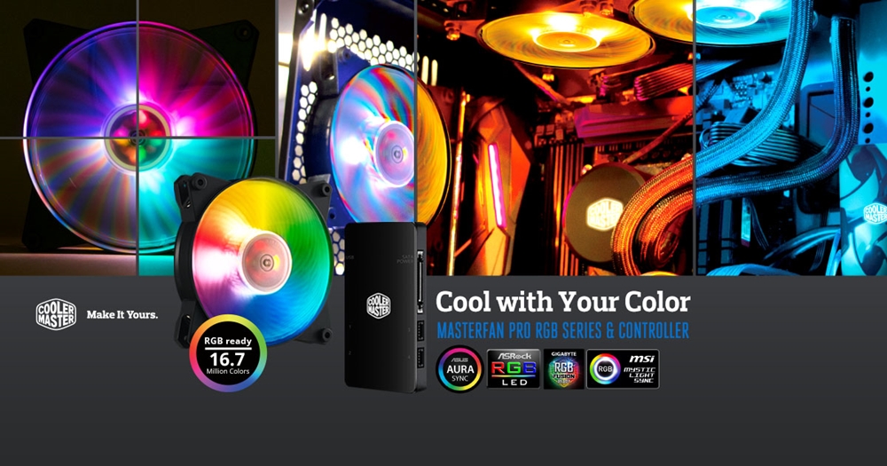 Cooler Master RGB Lüfter 2