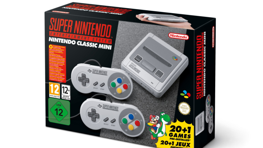 nintendo classic mini snes konsolen remake super nintendo laesst per hdmi flachbildfernseher anschliessen spiele vorinstalliert