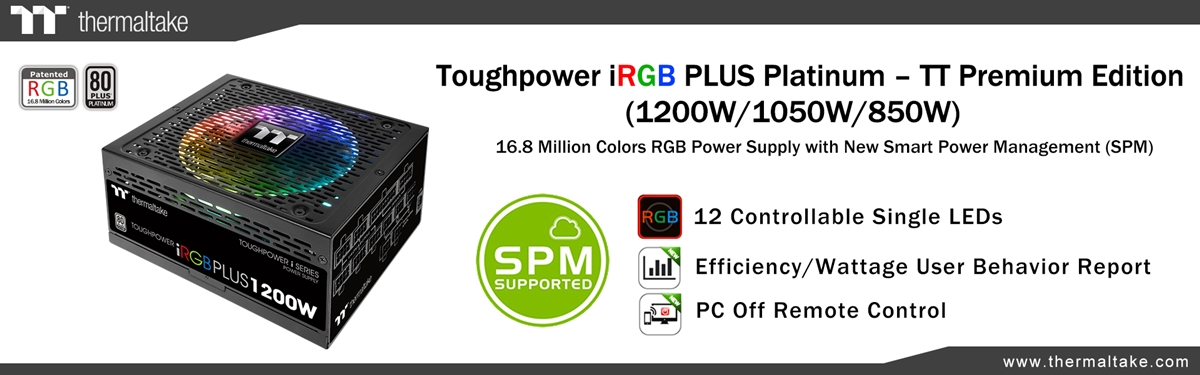 Thermaltake Toughpower iRGB Platinum 1