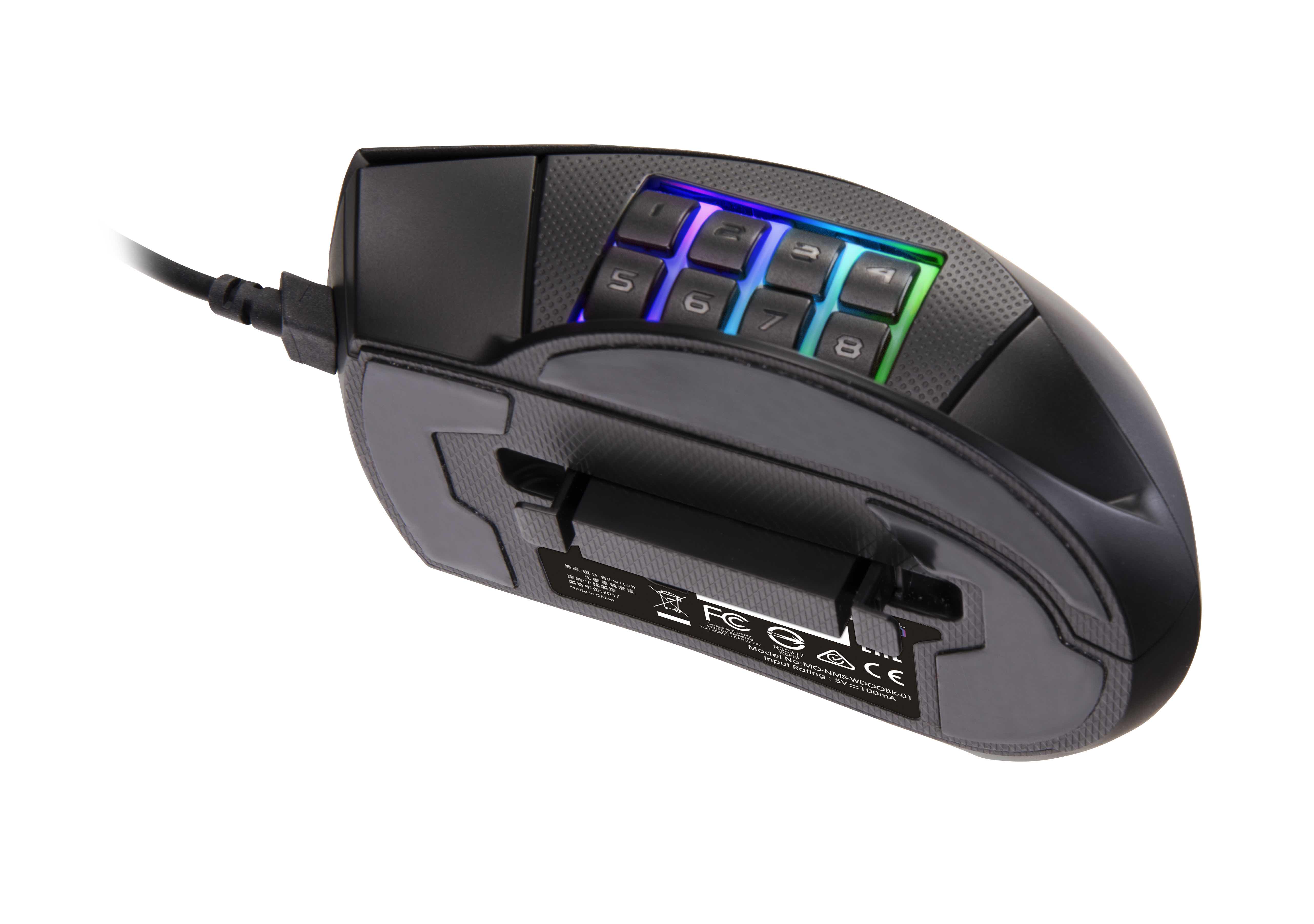 Tt eSPORTS NEMESIS Switch Optical RGB Gaming Mouse 8