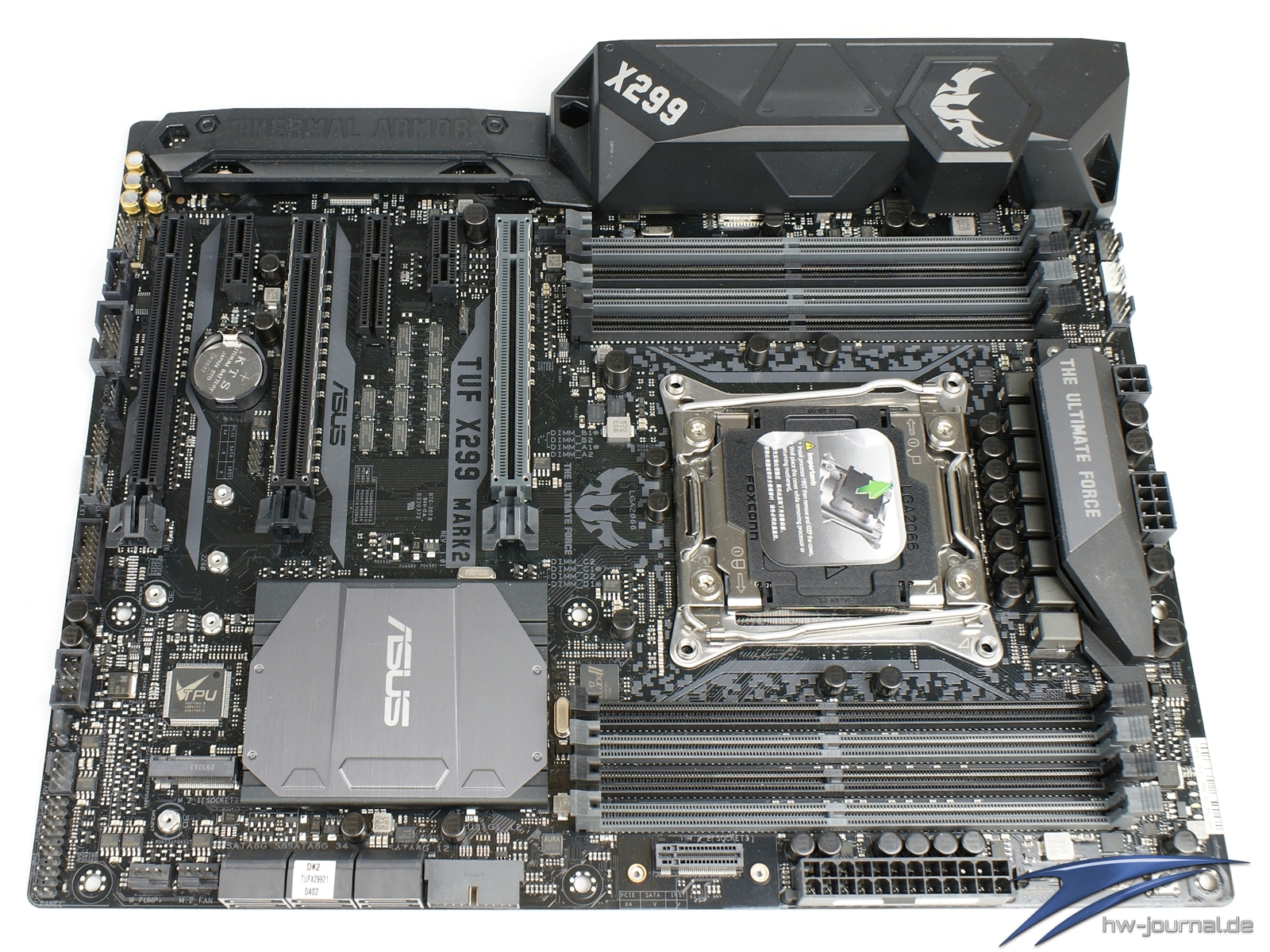 Test ASUS TUF X299 Mark 2 Results from 2