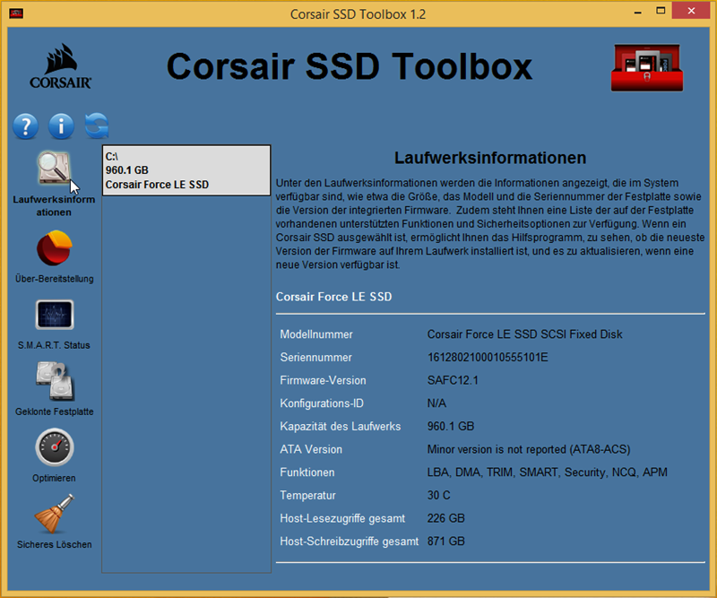 Corsair SSD Toolbox 02