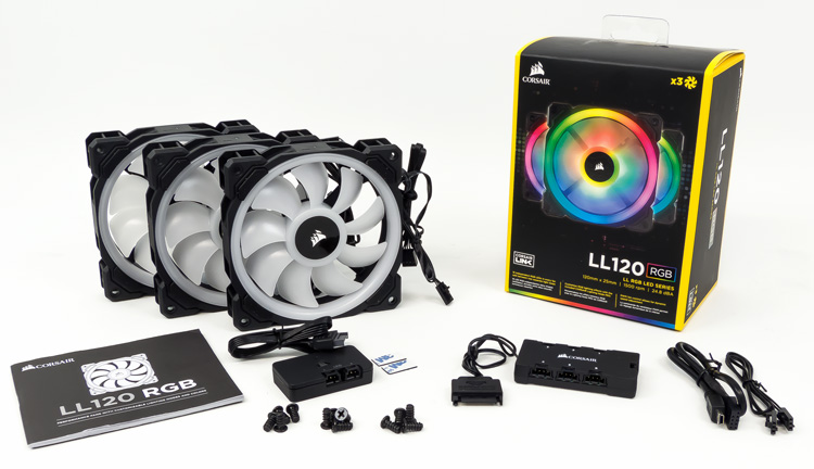 Journal Test: RGB Corsair LL120 Hardware Lüfterset -