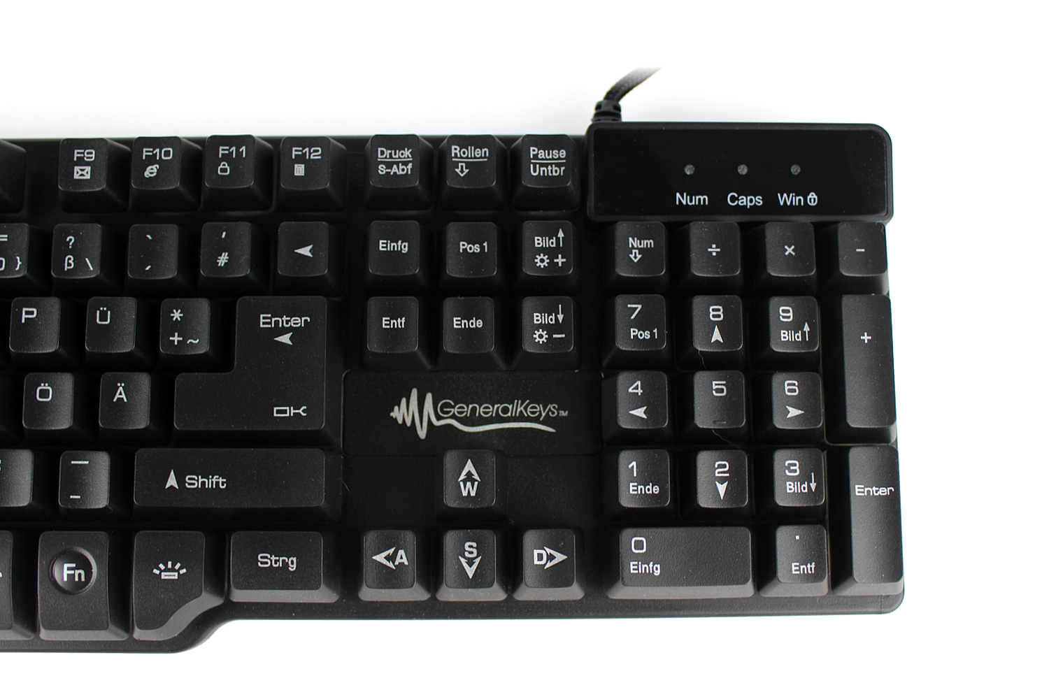 GeneralKeys USB Gaming Tastatur 8
