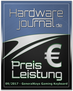 GeneralKeys USB Gaming Tastatur Award k