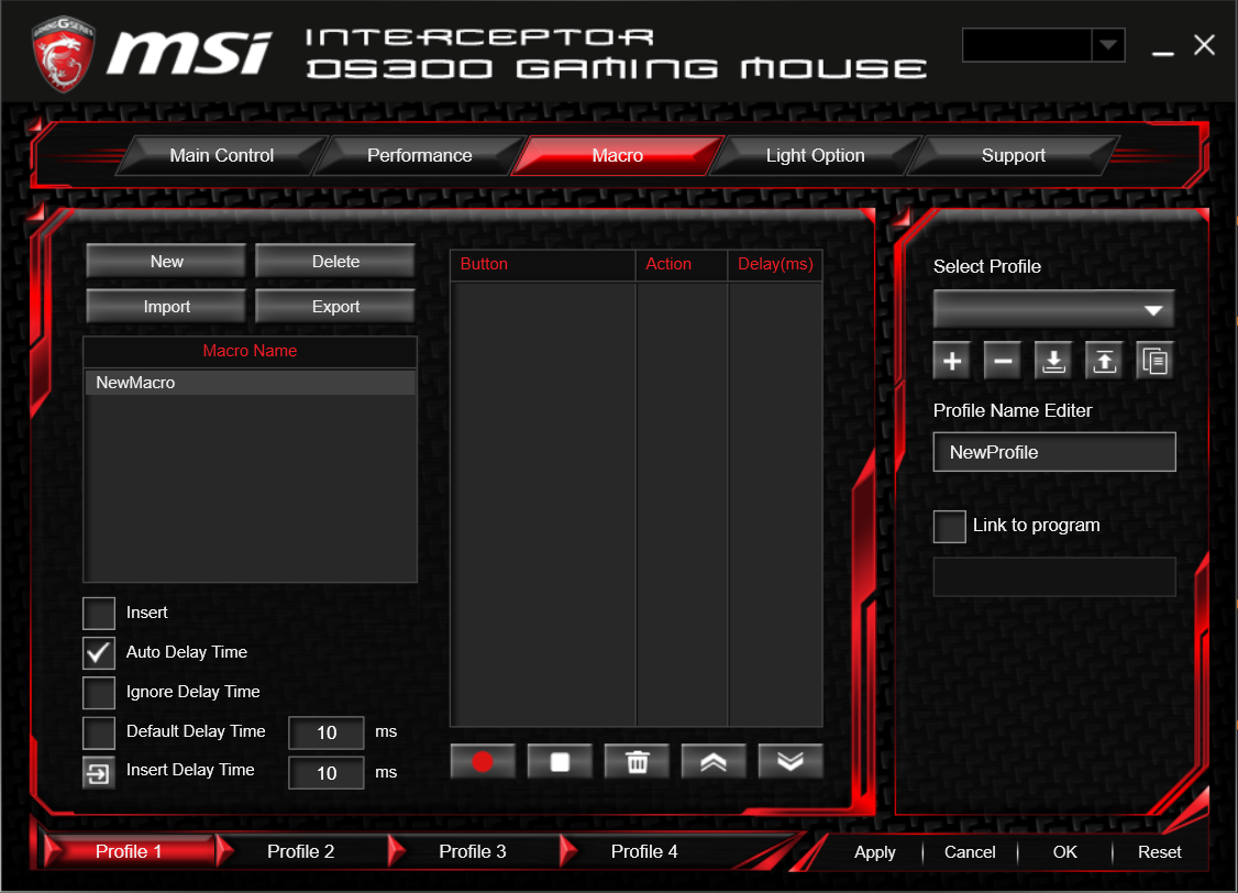 MSI Interceptor DS300 20