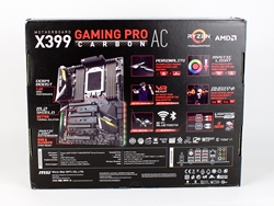 MSI X399 Gaming Pro Carbon AC 30