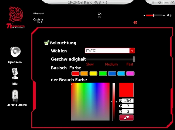 Tt eSPORTS Cronos Riing RGB 7.1 Software 5