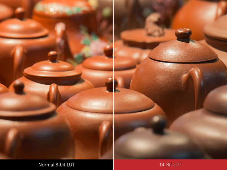 8 VP2768 14 Bit LUT and 3D LUT Standard