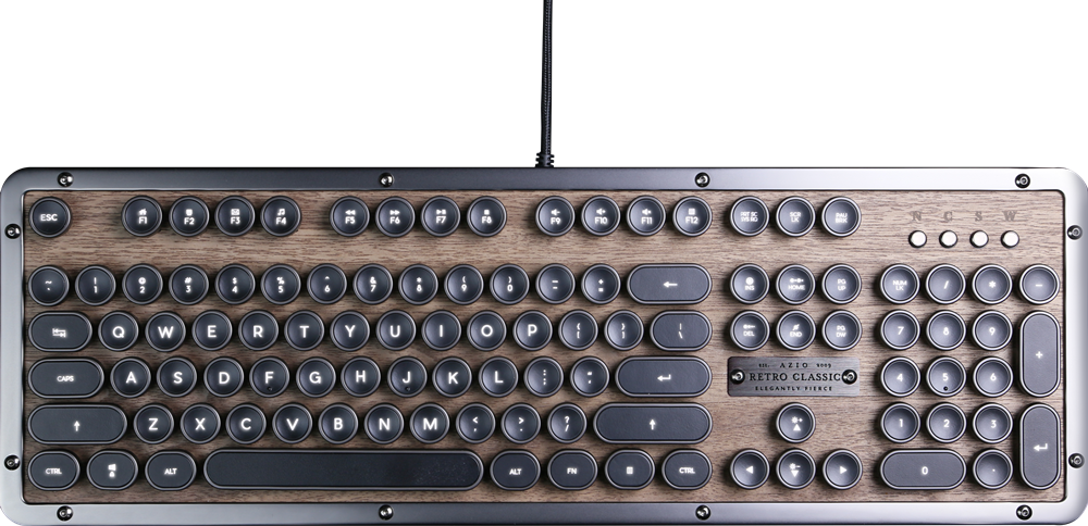 AZIO Retro Classic Tastatur 1