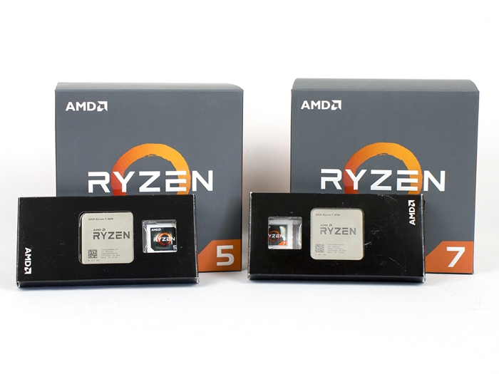 AMD Ryzen 5 2600 Ryzen 7 2700 2k