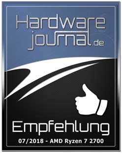 AMD Ryzen 7 2700 award