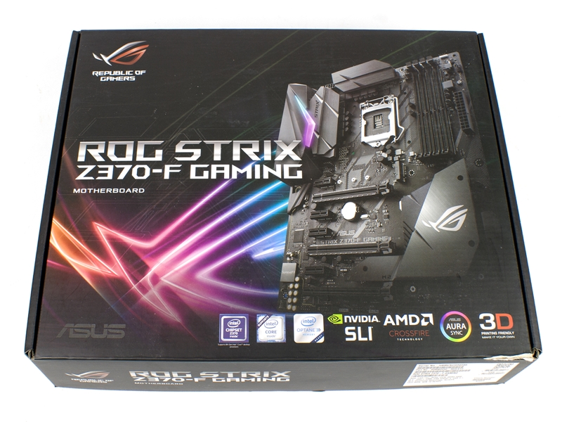 ASUS ROG Strix Z370 F Gaming 1