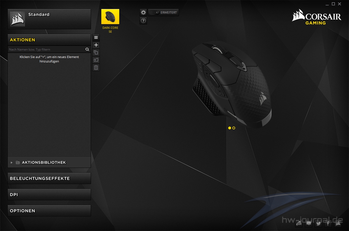 Corsair Dark Core RGB SE CUE 3