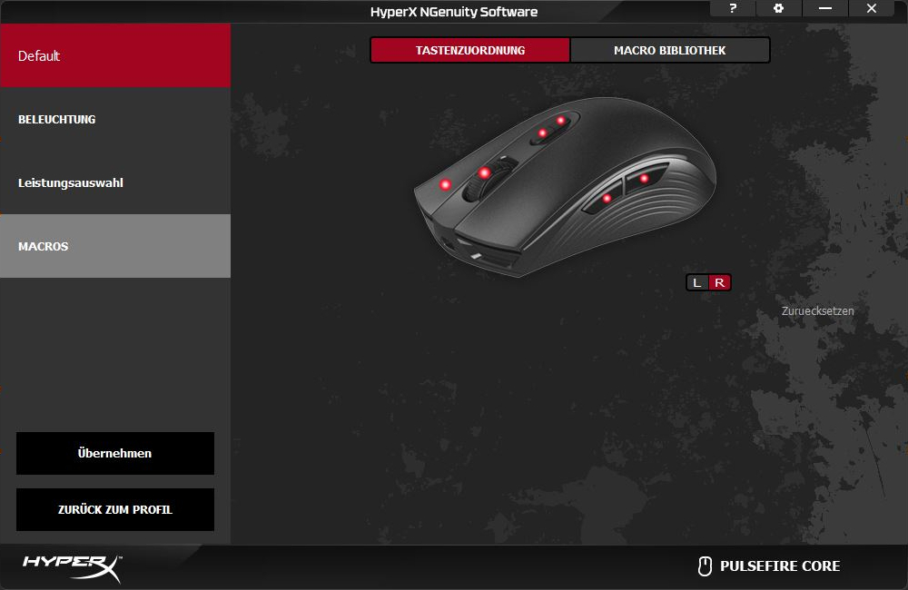 HyperX Pulsefire Core Fury S 22
